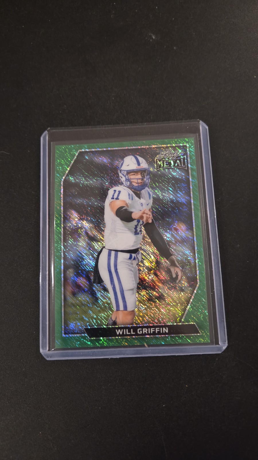 2026 Leaf Metal Will Griffin 3/3 Green Shimmer Florida Gators 