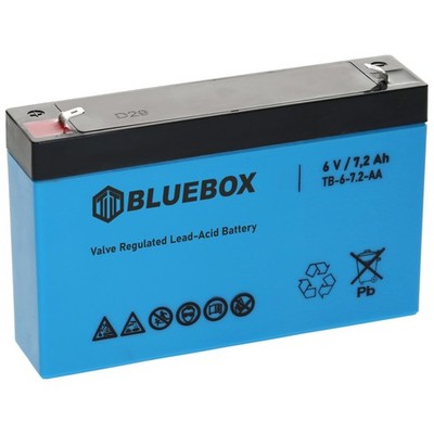 Akku 6V 7,2Ah Blei Gel Akku Batterie für Alarmanlage AGM