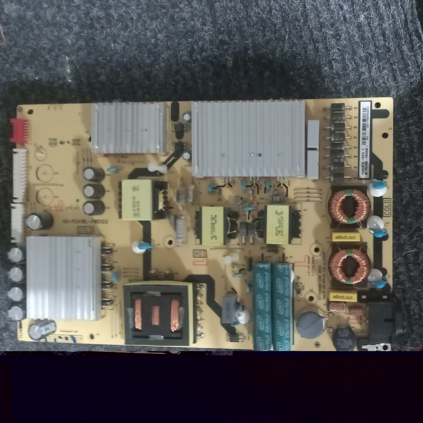 Used TCL 40-P241WL-PWD1cg Power Supply Board c129
