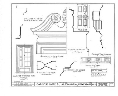 HABS VA,7-ALEX,13- sheet 4 8 - John Carlyle House, 123 North Fairfax Street,