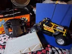 LEGO Racers Hot Flame 8376 Remote Control Buggy Working Missing Battery Doors
