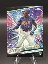 2024 Topps Series 1 -Ronny Mauricio Black /25 Stars of MLB Chrome #CSMLB-11 Mets