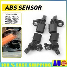 4X Wheel Speed Sensor Replace Fit Volkswagen Passat Eos Golf Scirocco WHT003857