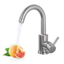 Modern Bar Sink Faucet, Single-Handle Bathroom Kitchen Sink Faucet, 1 Hole We...