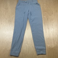 Marc New York Andrew Marc Womens Jogger Pants XS Blue Drawstring Cuffed GC
