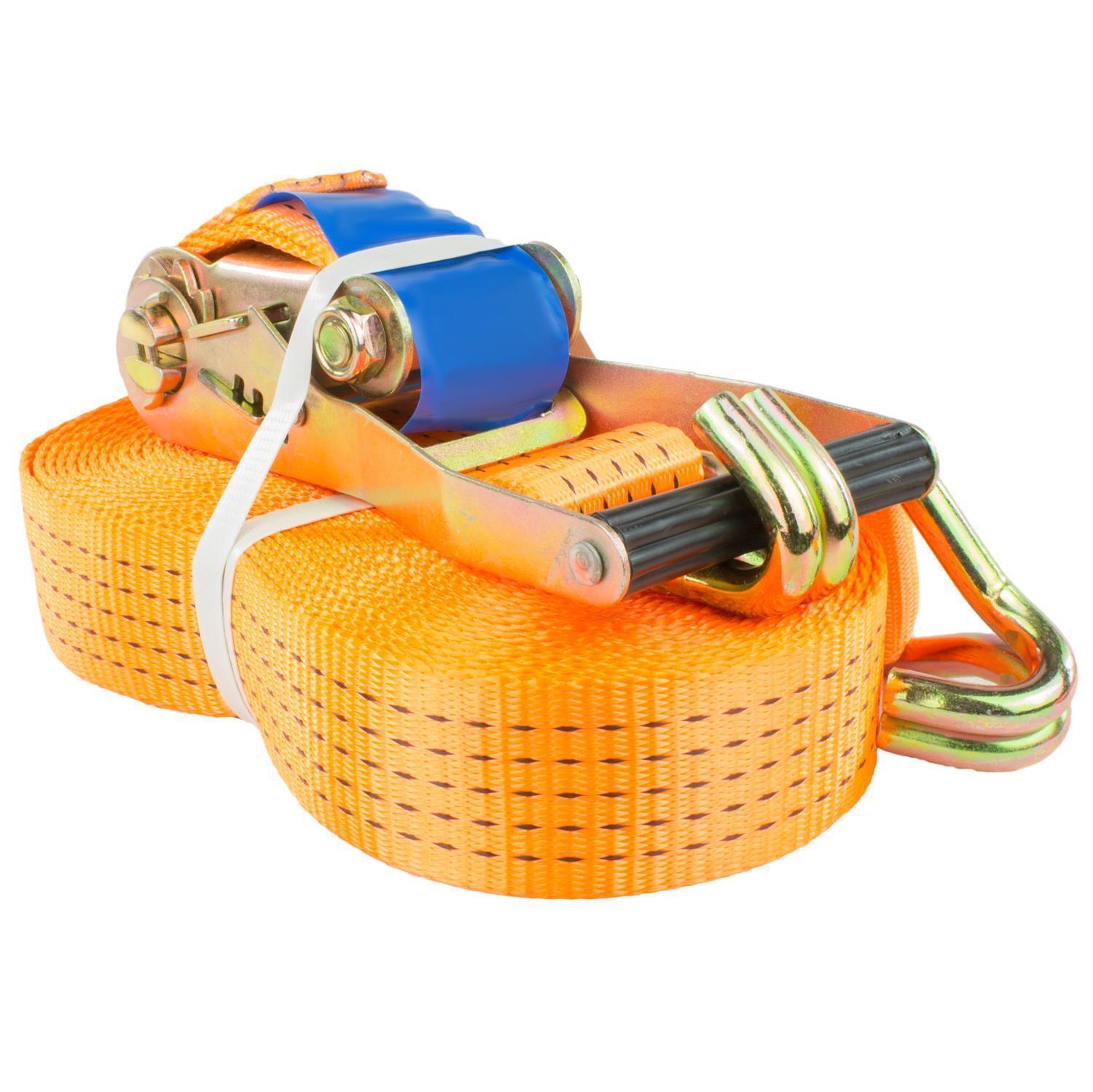 4x Spanngurte 8m X 4000kg - Stabile Zurrgurte Mit Ratsche Für Sichere Ladung