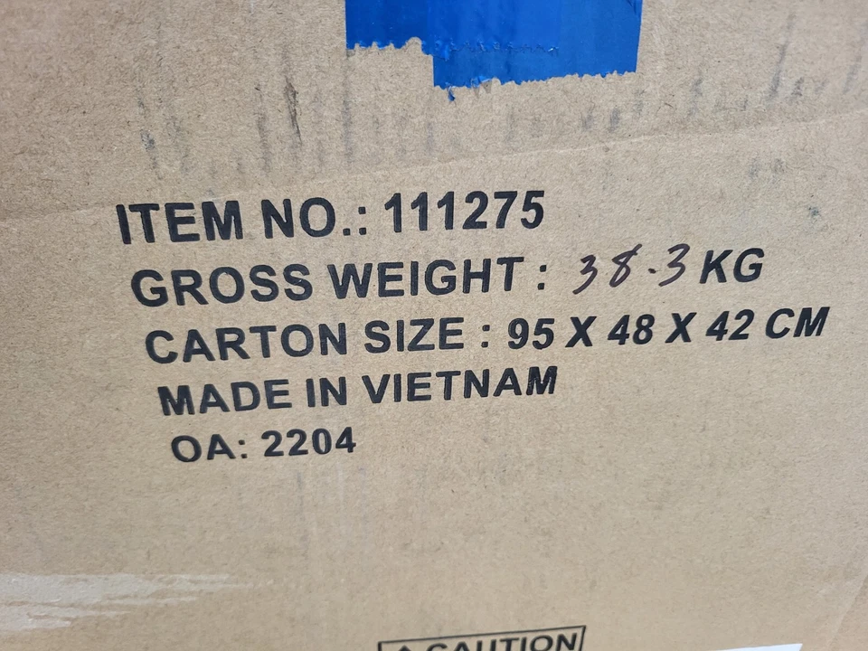 Outwell Springville 4SA Luftzelt 4-Personen 310x530cm blau Tunnelzelt - Bild 4 von 4