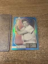 2021 Panini Prizm Ralph Kiner Old School Carolina Blue Parallel OS-10 Pirates