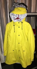 Yellow Raincoat Weatherproof Brand XL