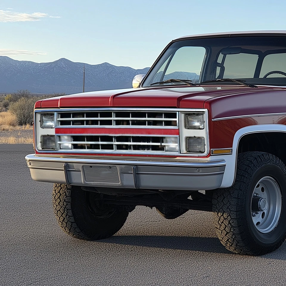 Headlight Doors Bezels Driver & Passenger Side For 85-88 Chevy Blazer C10 C20 Foto 3 de 4