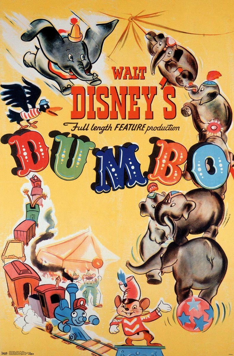 Disney Dumbo - Classic One Sheet Poster | eBay