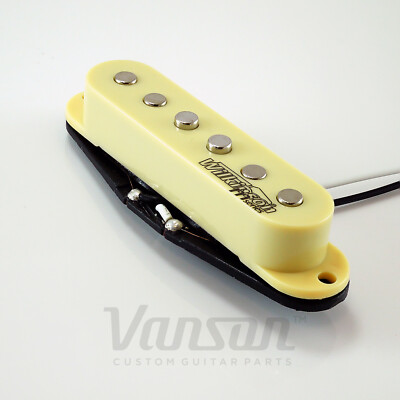 1 x Wilkinson M-Serie Vintage Single Coil Tonabnehmer für Stratocaster * IVORY WOVS