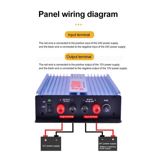 H3800 Transformer 24V To 13.8V Regulator Power Supply For Mobile Two Way Radio - Picture 4 of 8