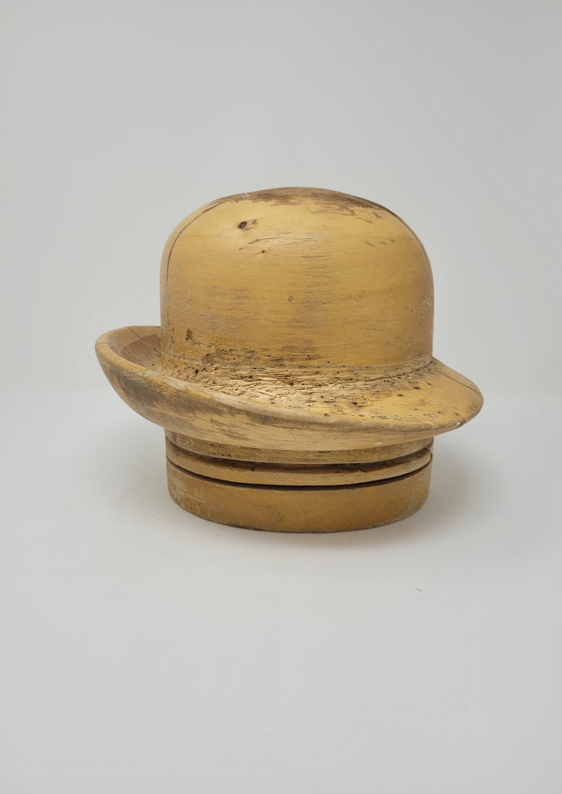 5 PIECE PUZZLE MILLINERY WOOD HAT BLOCK MOLD FORM