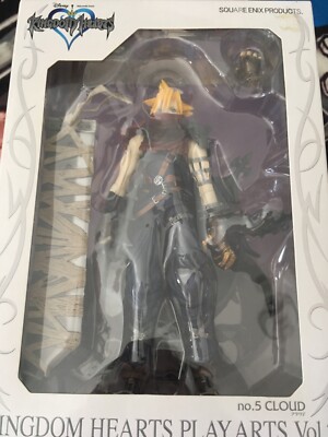 キングダムハーツ プレイアーツ　Vol.2 no.5 CLOUD Amazon.com: Kingdom Hearts Play Arts Vol. 2 Action Figure