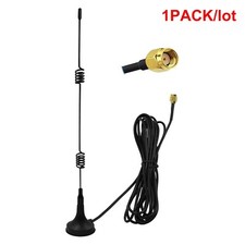 Wi-fi Booster HD Wireless Camera Antenna with Magnetic Stand Base RP-SMA Male 1p
