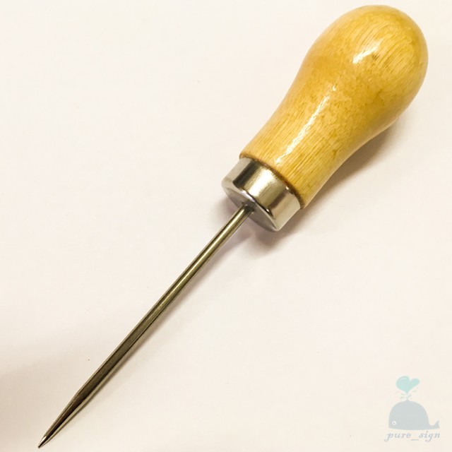 Leather Craft Cloth Awl Tool Pin Sewing Punching Hole Maker Stitch