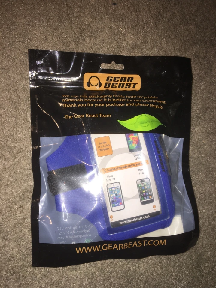 Gear Beast Apple Phone Case Sports Armband IPhone 4/4S/5/5S/5C/Samsung S5mini - Image 3 of 4