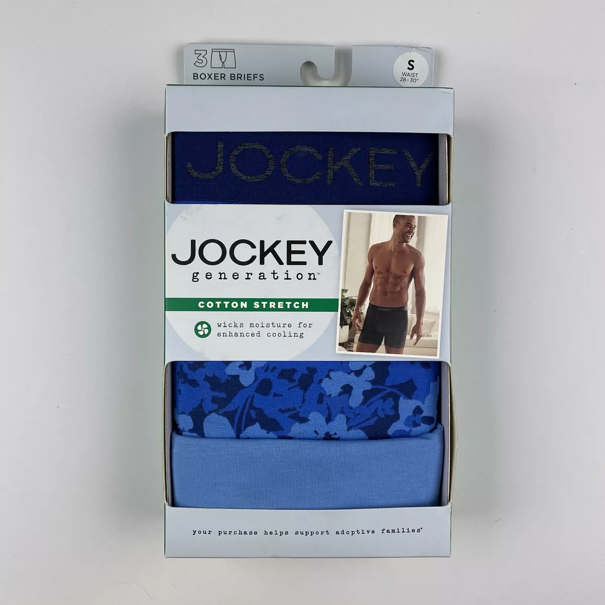 Jockey, Underwear & Socks, Jockey Generation For Him Boxer Briefs New  Size Small