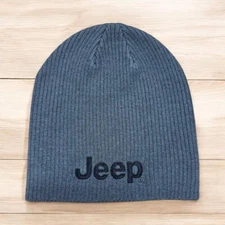 Hat - Jeep Knit Beanie- Charcoal
