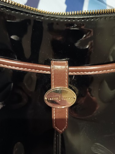 Jasper Conran Black & Brown Shoulder Bag - Picture 8 of 15