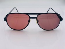 Vintage Sabatini 26 Black Metal Pilot Sunglasses Italy FRAMES ONLY