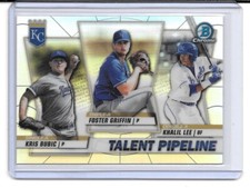 2020 Bowman Baseball - Talent Pipeline #TP-KCR - Griffin/Lee/Bubic