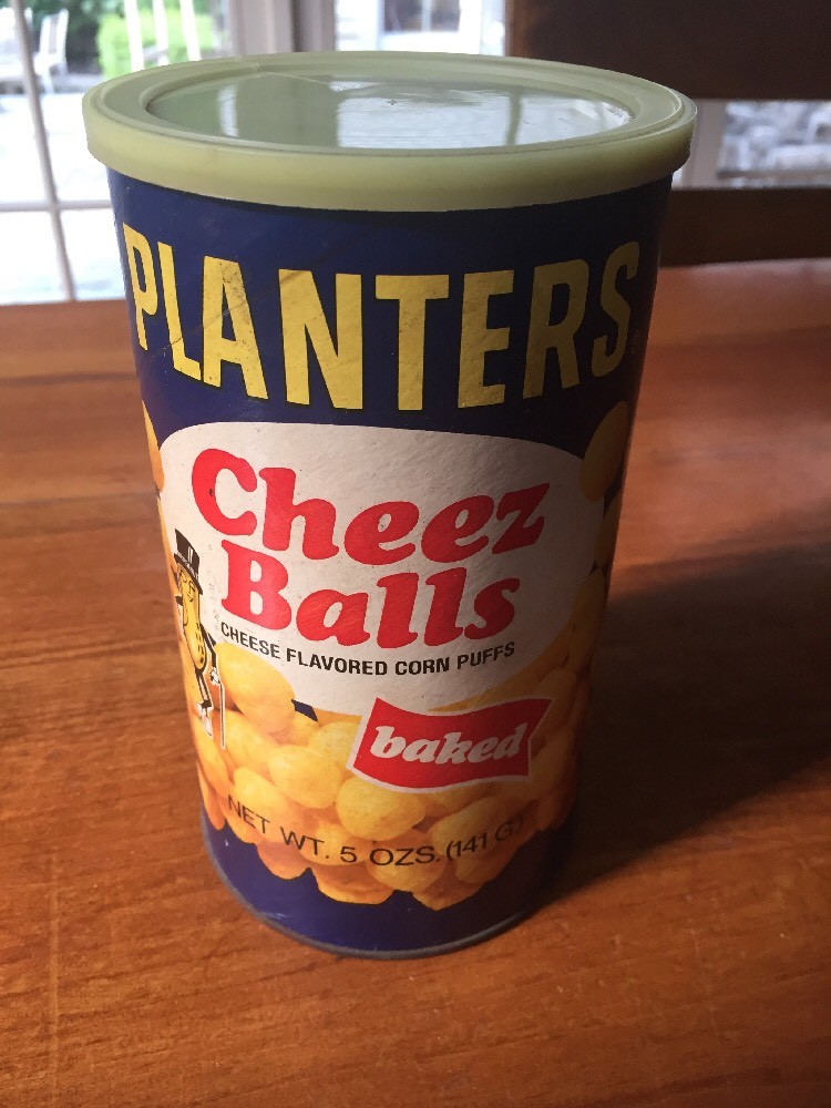 Vintage Original Can Of Planters Cheez Balls Cheese Balls | eBay