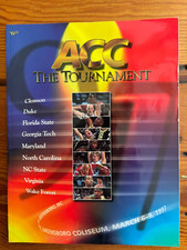 1997 Atlantic Coast Conference Basketball Tournament Program T. Duncan/V. Carter