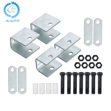 For 2000-7000 pound axles Trailer Spring Hanger Kit-for Double Eye Springs