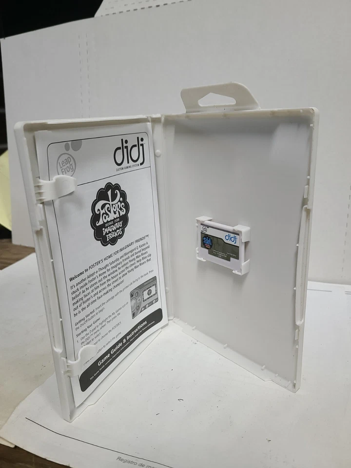 Sistema de juego completo Leap Frog Foster's Home For Imaginary Friends didj DIDJ Foto 3 de 3