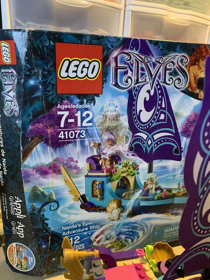 Lego Elves 41073 Naida’s Epic Adventure Ship - Caja y manual incluidos. Retirado Foto 2 de 4