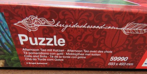 Schmidt Jeux Puzzle 59990: Brigid Ashwood Afternoon Tea Avec Chats 1000 Pièces - Photo 3/4