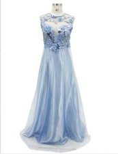 Women Formal Wedding Bridesmaid Evening Party Ball Prom Gown Long Cocktail Dress