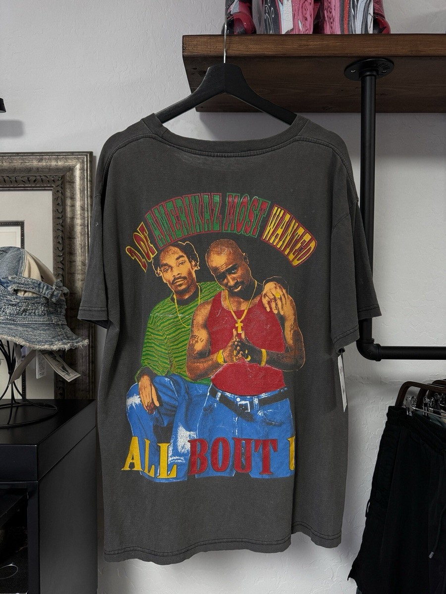 90s ビンテージ 2PAC Tシャツ DRE SNOOP NWA エミネム Vintage 90s 2Pac Snoop Dogg Amerika's Most Wanted T Shirt | eBay