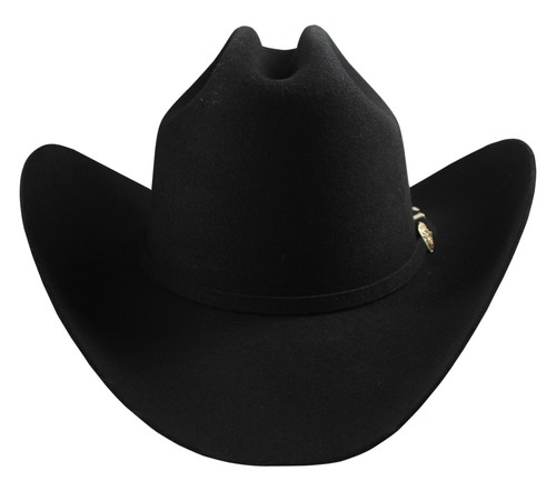 El General Men's Cowboy Hat Texana 50X Horma Julion Color Black Wool - Picture 3 of 4