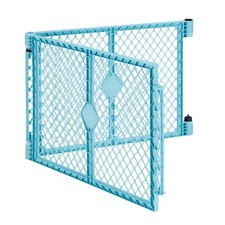 Toddleroo by North States Superyard Aqua 2 Panel Extension: Increases Play Sp...