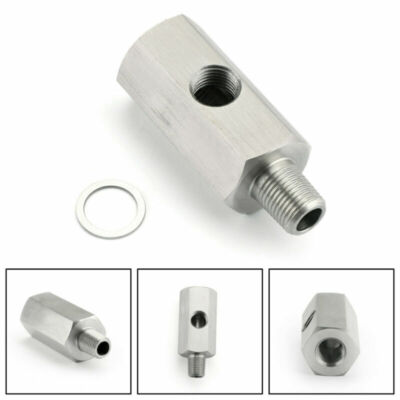 1/8 BSPT Oil Pressure Sensor Tee to NPT Adapter Turbo Für Lexus Subaru Mazda