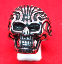 Edelstahl Ring Biker Massiv Gr&ouml;&szlig;e 22,9 Cm Durchmesser