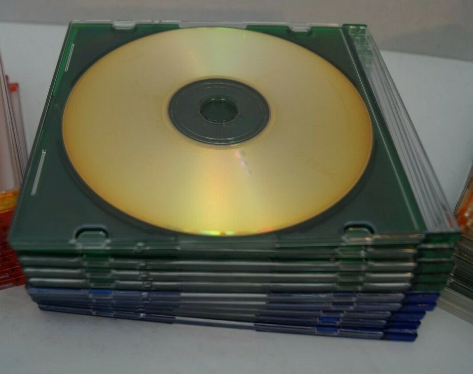 NEW TDK CD-R 700MB 80 Min Pack of 10 Sealed w/ Slim Jewel Cases - Image 3 of 4