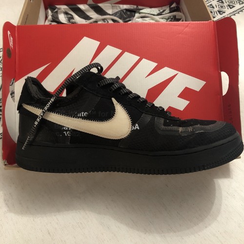 Größe 11 - Nike Air Force 1 Low x OFF-WHITE Black 2018 - Bild 5 von 10