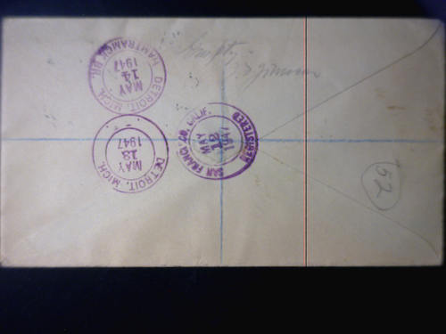 Neuseeland 1947 Kamo Reg stornieren 2d bis 3 Schilling CPT First Day Abdeckung $ 9,95 - Bild 2 von 5