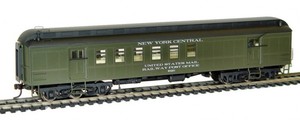 Rivarossi-New-York-Central-60ft-Railway-PO-4820-HO-Scale-Train-Car-HR4204