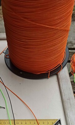 1.3mm X 10m Orange Dyneema SK78 Fiber Synthetic Fishing Winch Marine rope 210kg