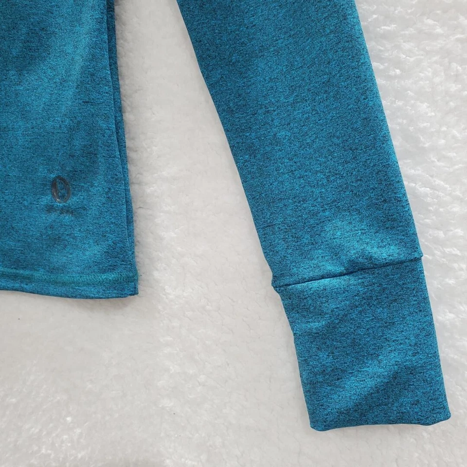 Sudadera con capucha Virtual Sensuality Fit para mujer de secado rápido Airmesh Aqua agujeros para los pulgares talla L Foto 4 de 4