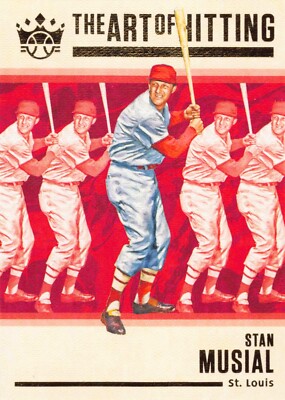 2021 Panini Diamond Kings - The Art of Hitting #AOH-4 Stan Musial