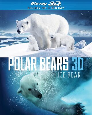Polar Bears: Ice Bear (Blu-ray 3D + Blu-ray) BRAND NEW!!! & SEALED!!!