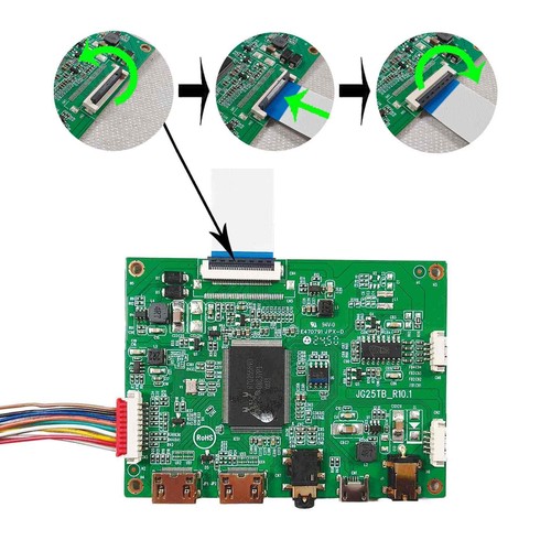 Mini HD LCD Controller Board 11.6inch 1920x1080 Capacitive Touch LCD Screen - Afbeelding 3 van 6