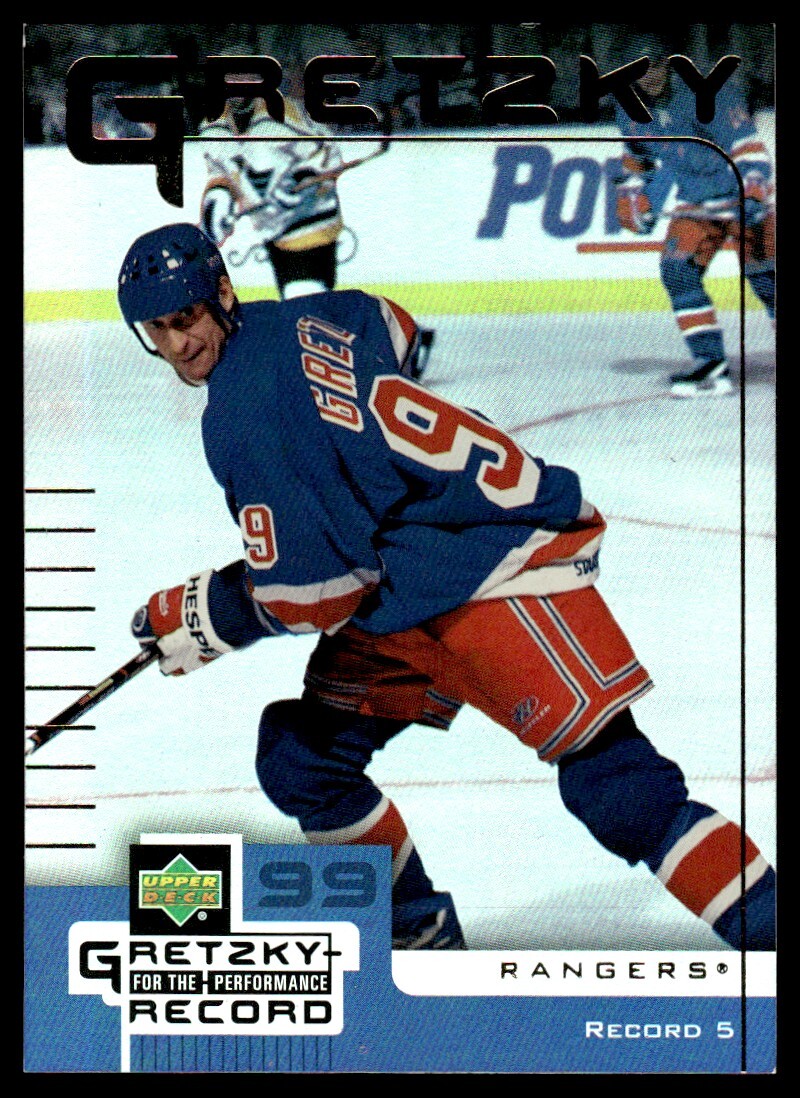 Wayne Gretzky 1999-00 McDonald's Upper Deck Performance for the Record #5 New