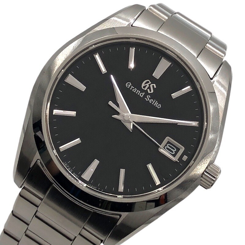 Seiko Grand Heritage Collection 9F Quartz Sbgv223 Black Ss 